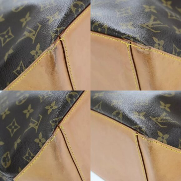 LOUIS VUITTON Cabas Piano Shoulder Bag Monogram Leather Brown M51148 78ED700 - Picture 11 of 14